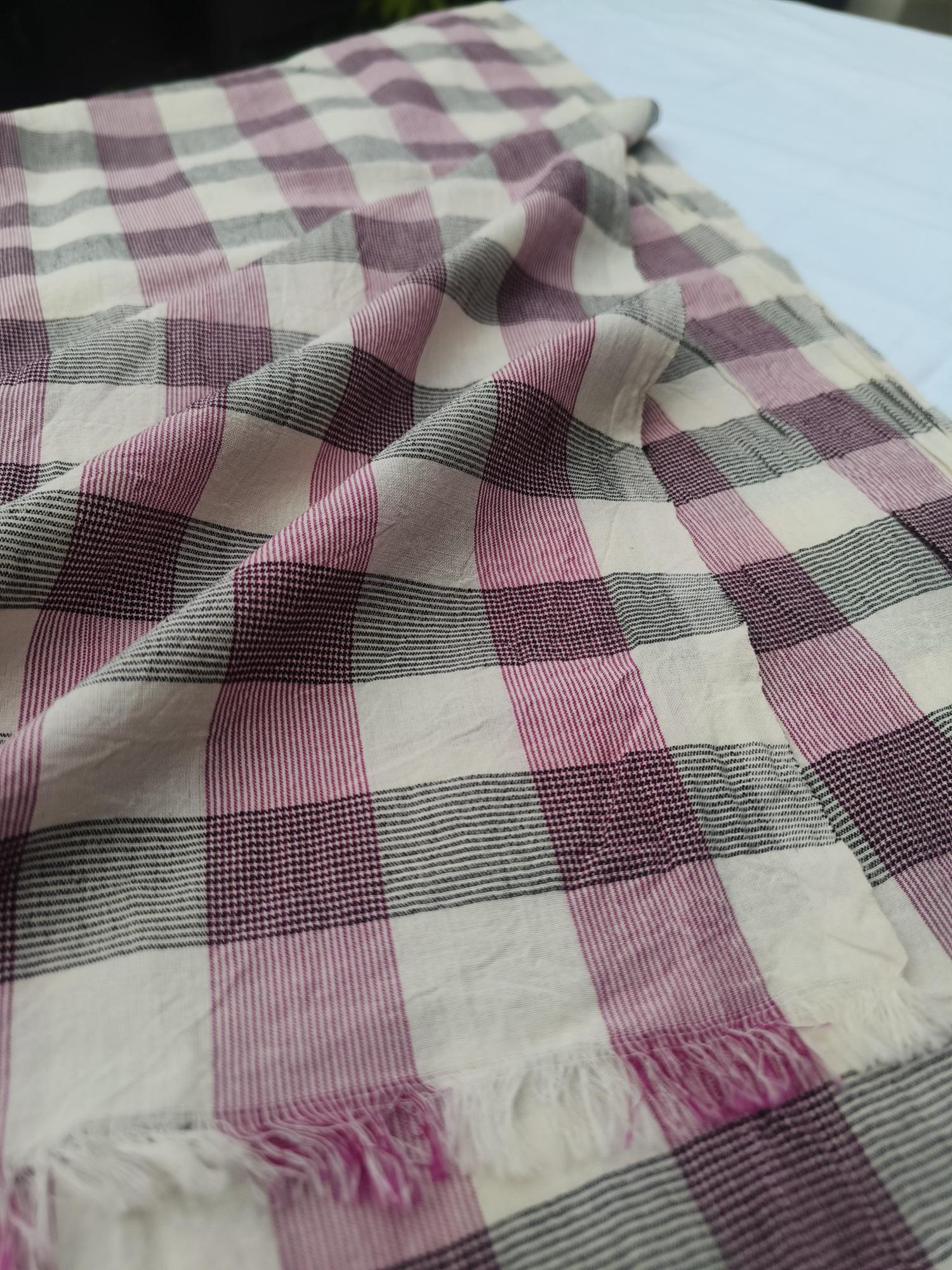 Hand Woven Cotton Yardage