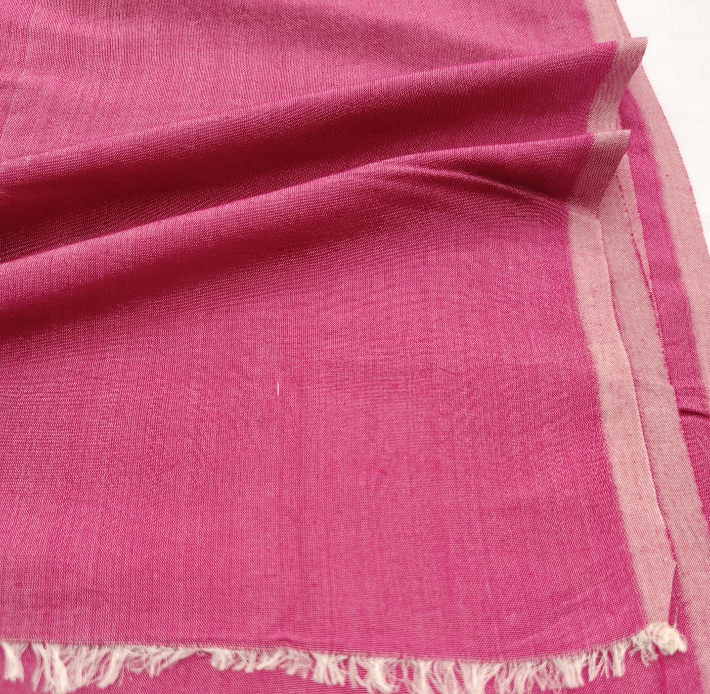 Hand Woven Silk and Cotton Yardage